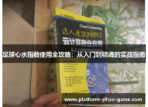 足球心水指数使用全攻略：从入门到精通的实战指南